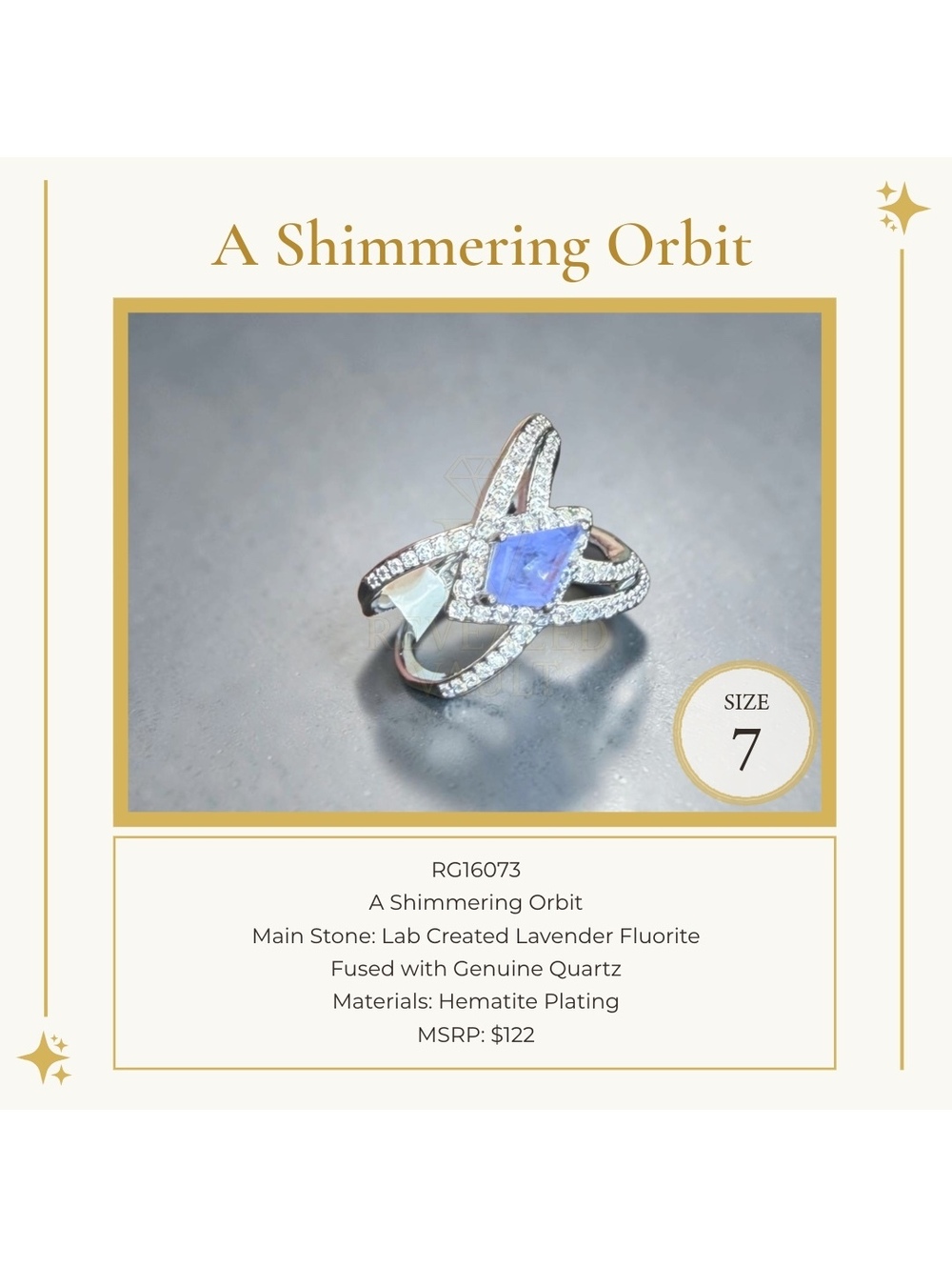 A Shimmering Orbit - Size 7 - OG